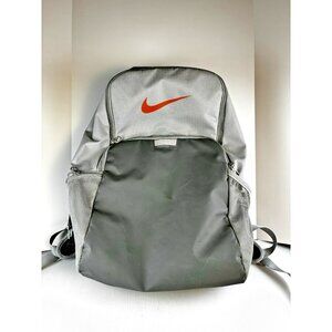 Nike Gray Colorblock Backpack Laptop Sleeve 7 Compartments RN56323 EUC